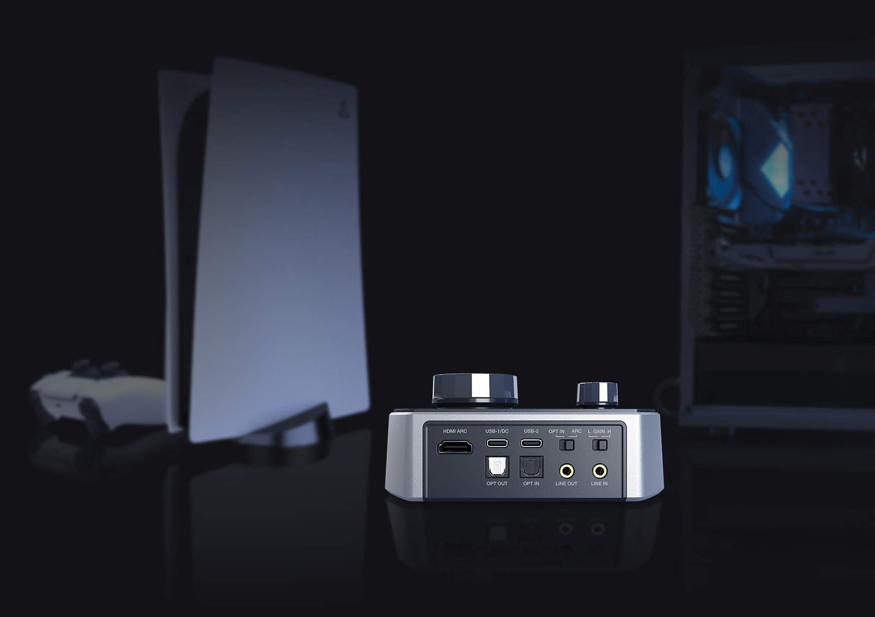Sound Blaster G8 Hi-Res Gaming USB DAC with Dual USB Audio Mixing